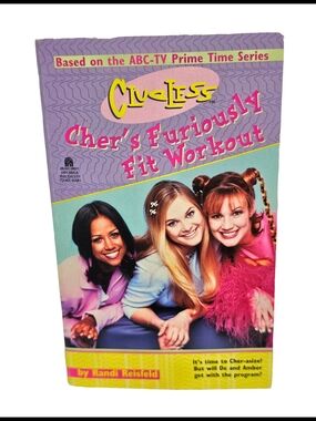 Vintage 1996 Clueless Cher's Furiously Fit Workout Book Randi Reisfeld TV Series